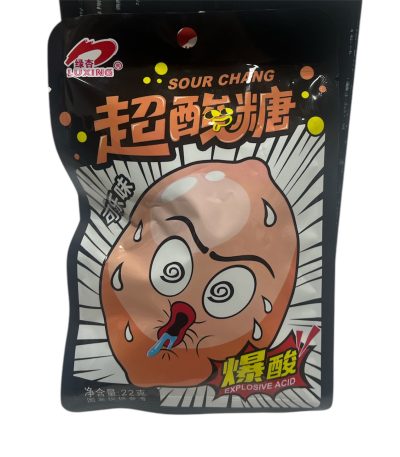 Конфеты кислые LUXING "Sour Chang" 22 гр. Персик