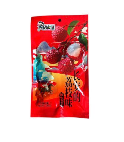 Соевый снек Qiao pi Dou личи 12 гр